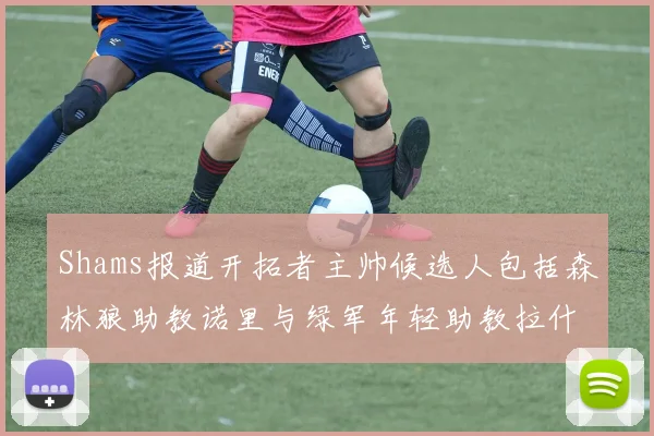 Shams报道开拓者主帅候选人包括森林狼助教诺里与绿军年轻助教拉什布鲁克